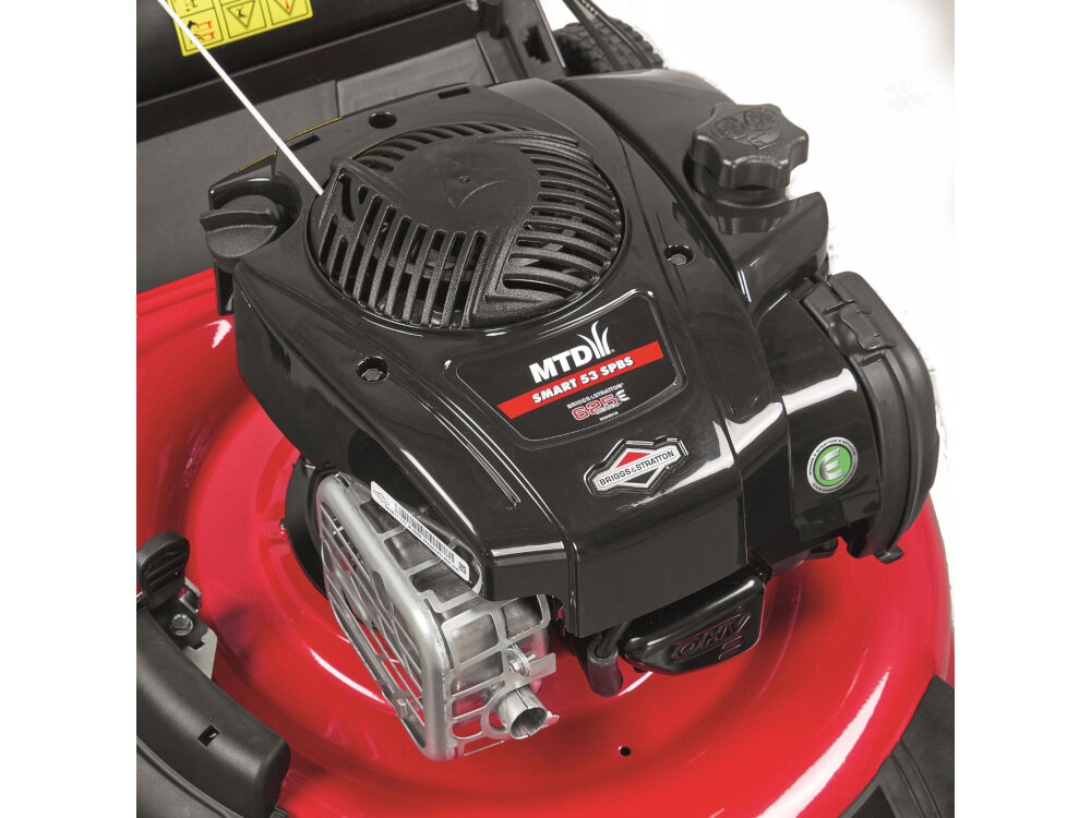 Kosiarka spalinowa MTD Smart 53 SPBS Briggs&Stratton 625 E z napędem silnik 4-suwowy Briggs&Stratton 625 E pojemność 125 cm3 moc 3,3 KM