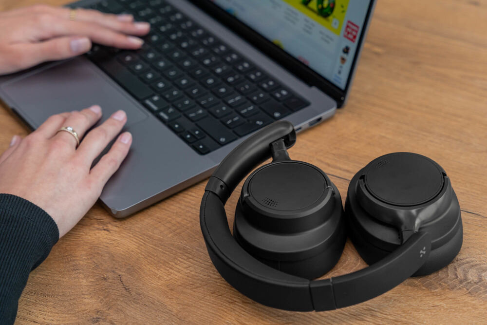 XMUSIC XWH300K Bluetooth 5.3 stabilne połączenie, szybkie parowanie, niskie zużycie energii