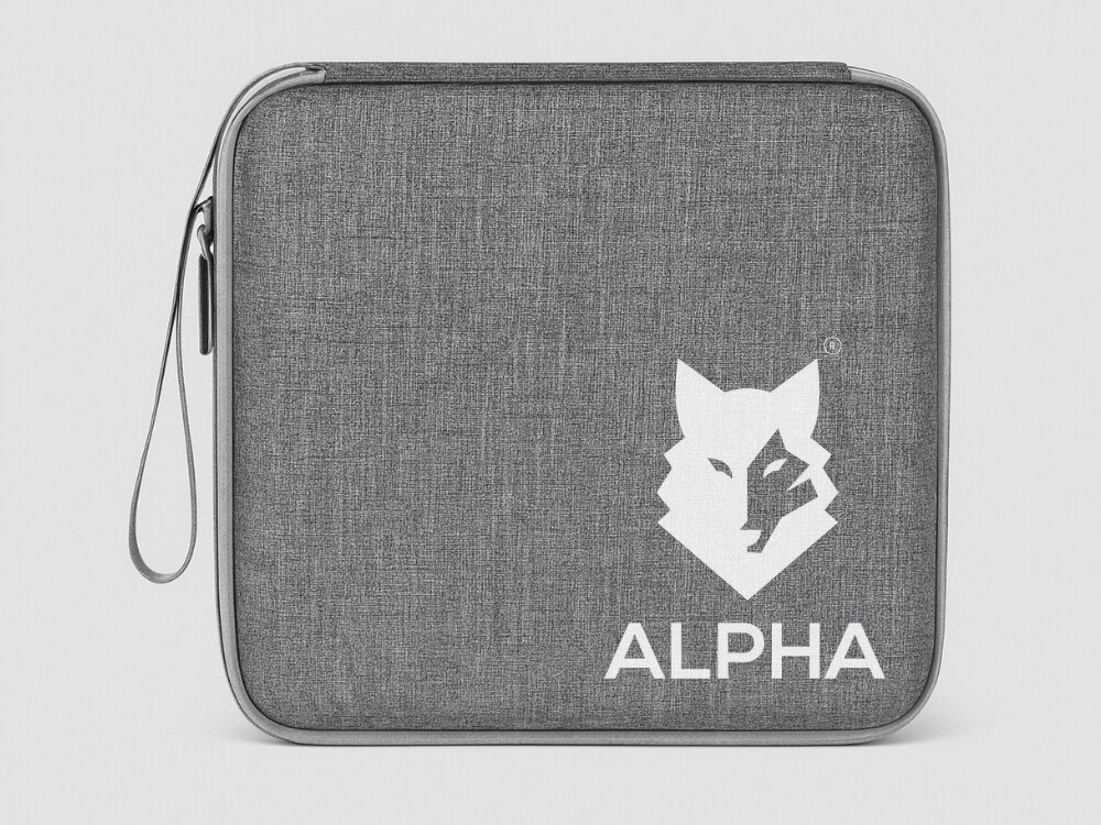 Masażer ręczny Gun ALPHA AMG-05 kompaktowa konstrukcja, masaż pleców, nóg, stóp, walizka w zestawie, ochrona urządzenia