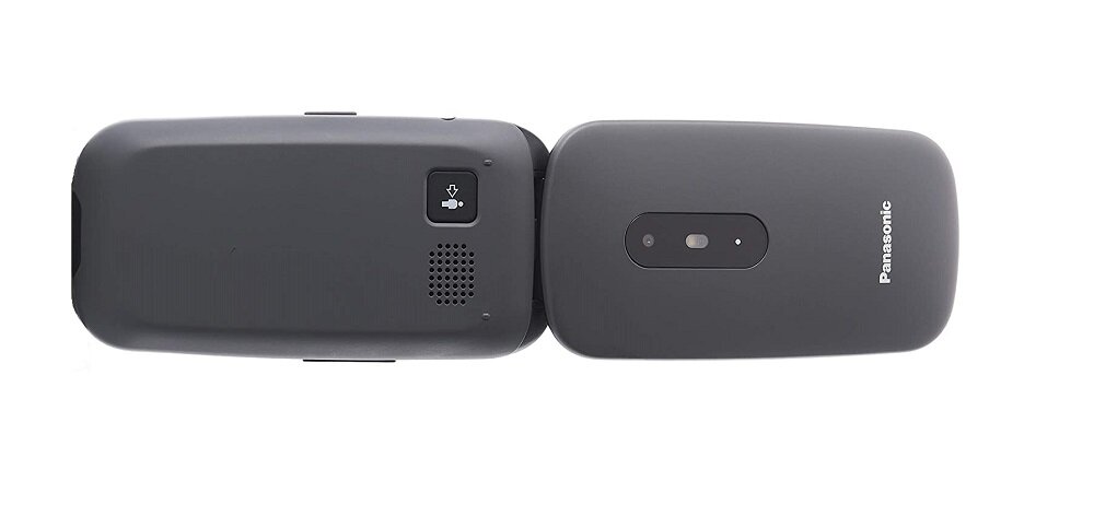 Telefon GSM PANASONIC KX-TU446EXB Szary widok ogólny tył