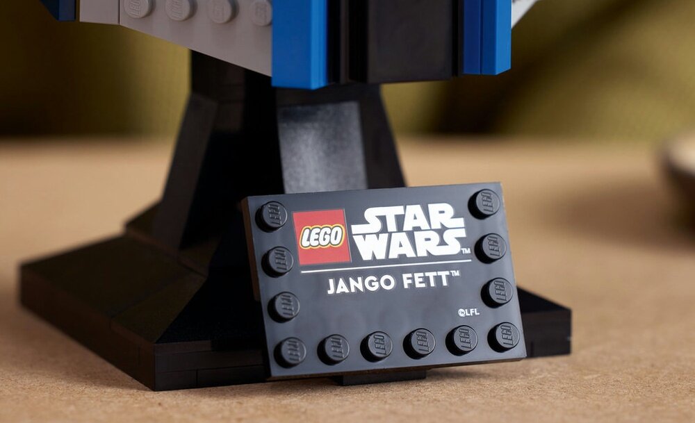 LEGO 75408 Star Wars Hełm Jango Fetta kolekcja budowanie ozdoba  