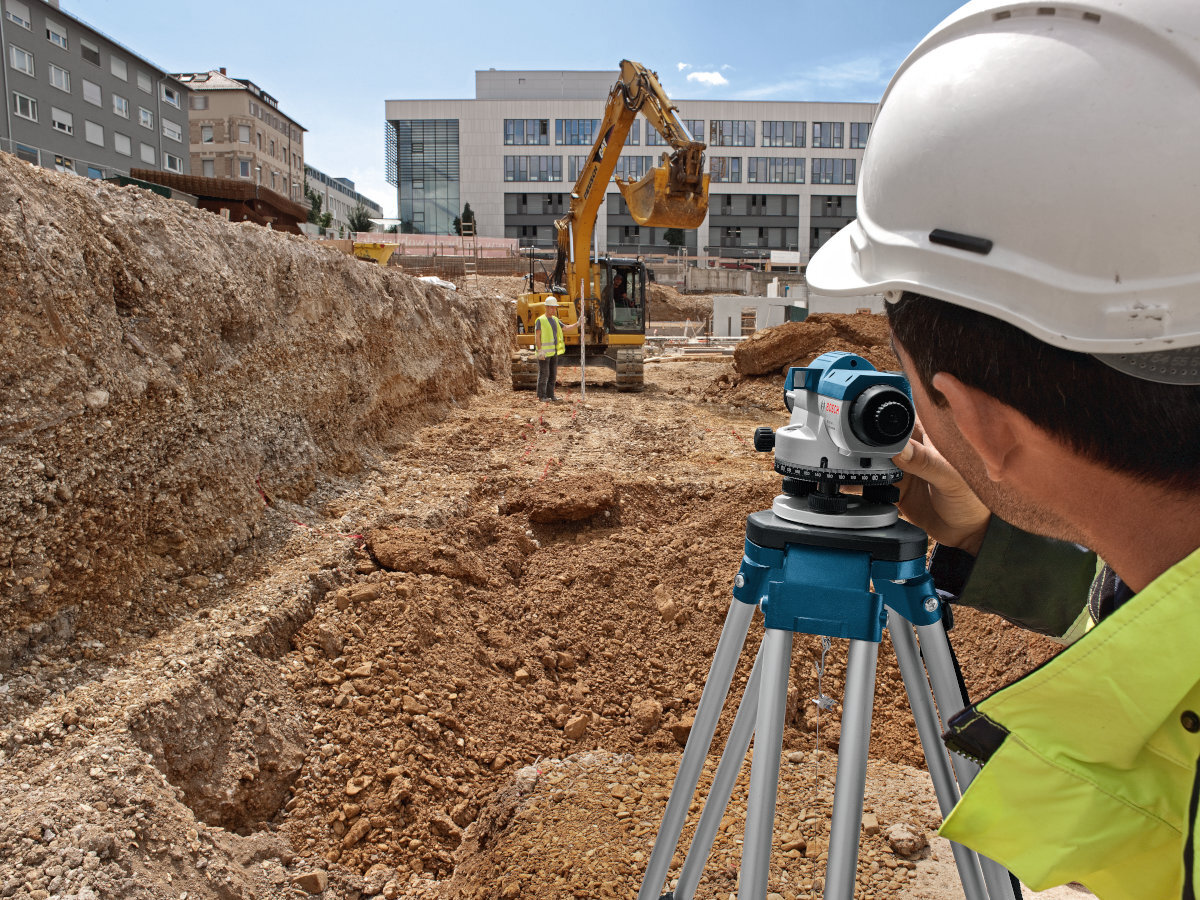 NIWELATOR BOSCH PROFESSIONAL GOL 26G + BT160 + GR500 profesjonalny zawodowca