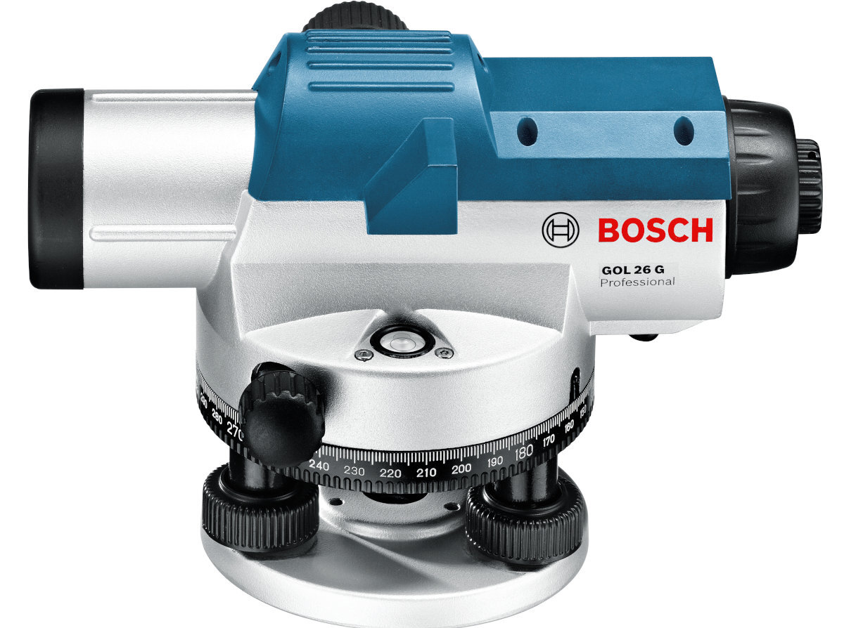 NIWELATOR BOSCH PROFESSIONAL GOL 26G + BT160 + GR500 precyzja pomiary obiektyw jasność