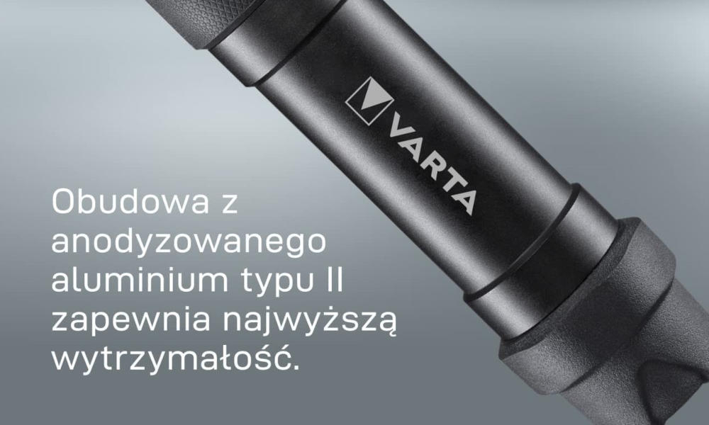 VARTA latarka solidna obudowa tworzywo sztuczne odporność stabilna