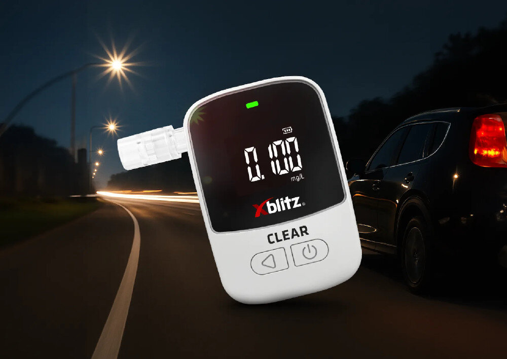 Alkomat XBLITZ Clear Darmowa kalibracja  około 12 miesięcy wiarygodne przez długi czas