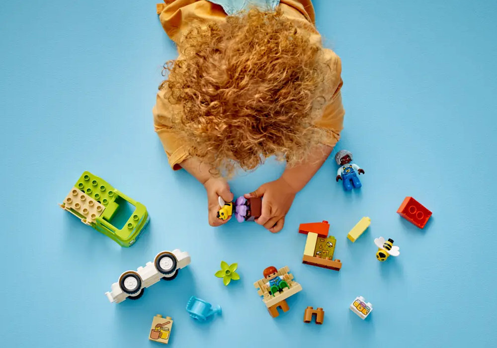 LEGO 10419 DUPLO Opieka nad pszczołami i ulami zabawa edukacja rozwój wyposażenie kreatywność