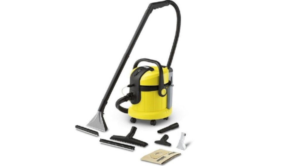 Odkurzacz piorący KARCHER SE 4002 1.081-140.0 mozliwosci zasieg pracy zbiornik pojemnik cichy