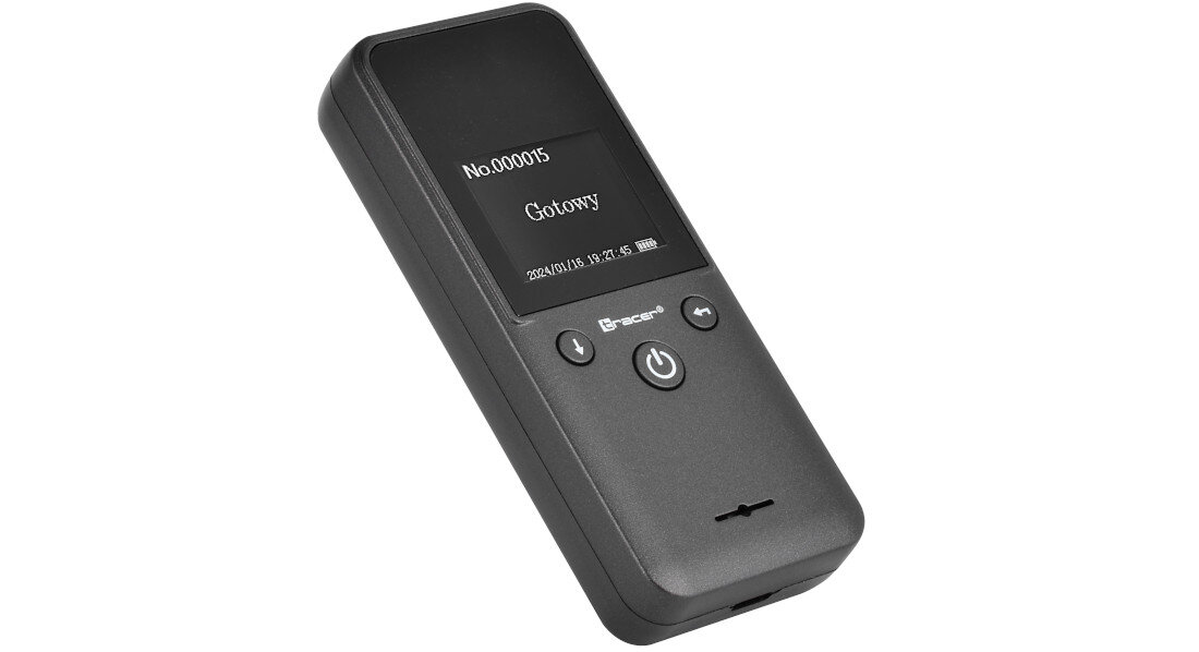 Alkomat TRACER Clarix EZ-4 Bezpłatna kalibracja  24 miesiące od daty zakupu  z darmowej kalibracji zaleta dokładność pomiar Wystarczy wypełnić formularz, dołączyć kopię dowodu zakupu i przesłać urządzenie do wskazanego serwisu