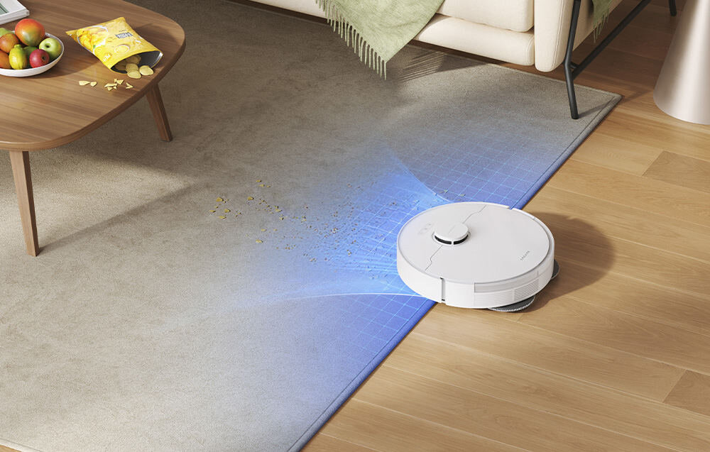 Robot sprzątający DREAME L10S PRO GEN3 Biały Ciche i wydajne odkurzanie Technologia VorMax™  moc ssania kurz i drobne zanieczyszczenia  system redukcji hałasu 