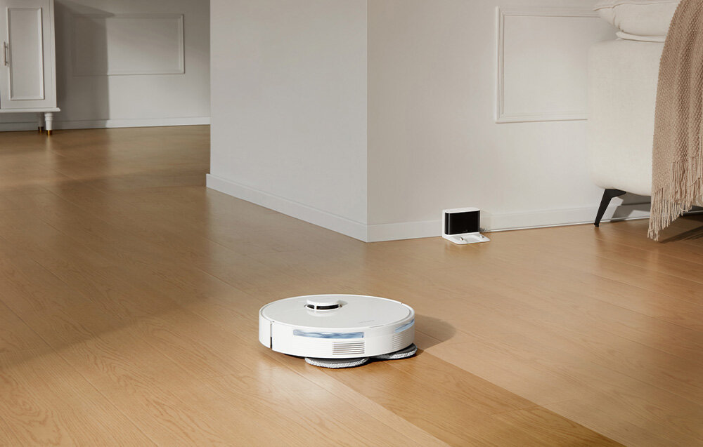 Robot sprzątający DREAME L10S PRO GEN3 Podwójne mopy DuoScrub™ Dwa pady mopujące o wysokiej gęstości