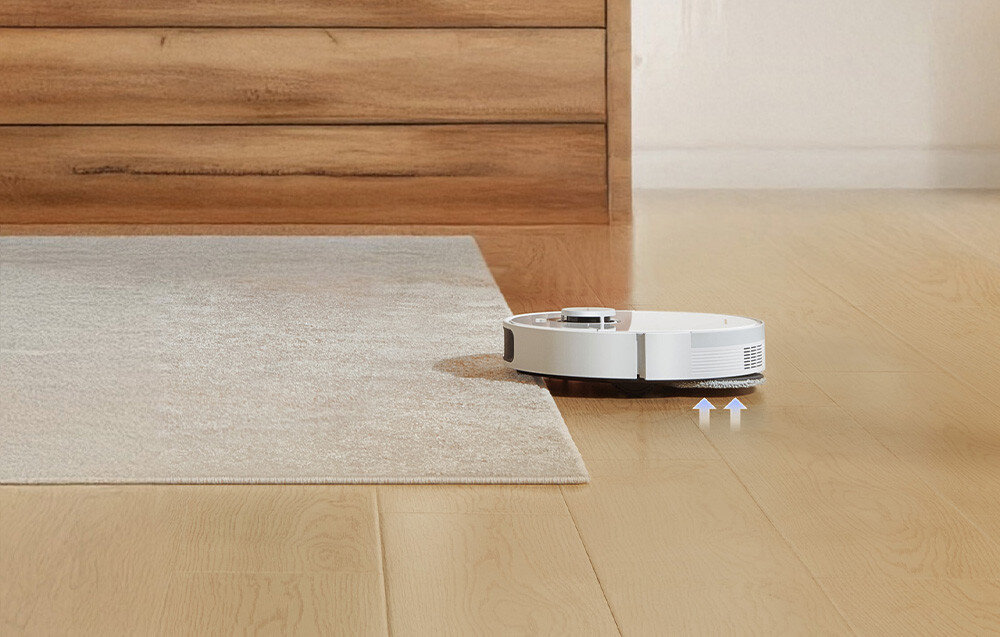 Robot sprzątający DREAME L10S PRO GEN3 Bez obaw o zamoczenie dywanów wykrywa dywany unosi mopy wysokość ochrona