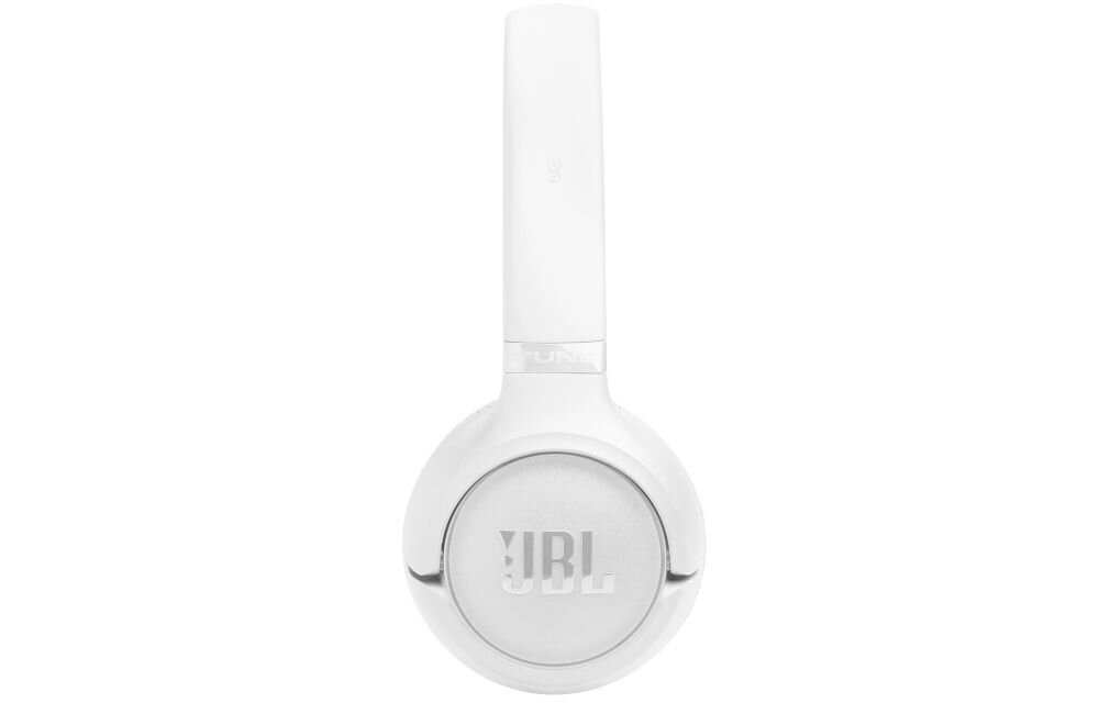 Słuchawki nauszne JBL Tune 530C USB-C pilot 3 przyciski mikrofon regulacja głośności, słuchawki z boku na białym tle