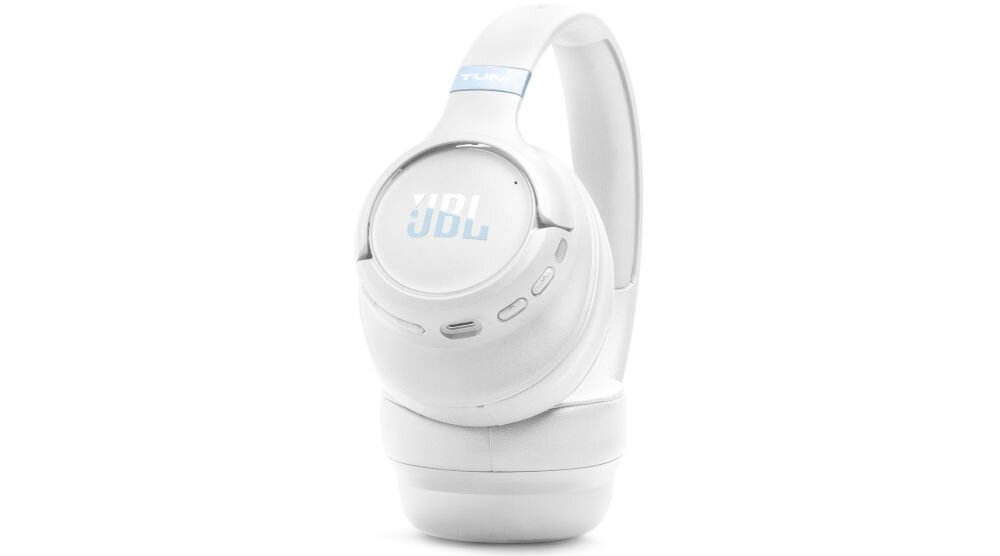 Słuchawki nauszne JBL Tune 780NC Bluetooth 6.0 połączenie wielopunktowe płynne przełączanie, słuchawki nauszne po skosie na białym tle