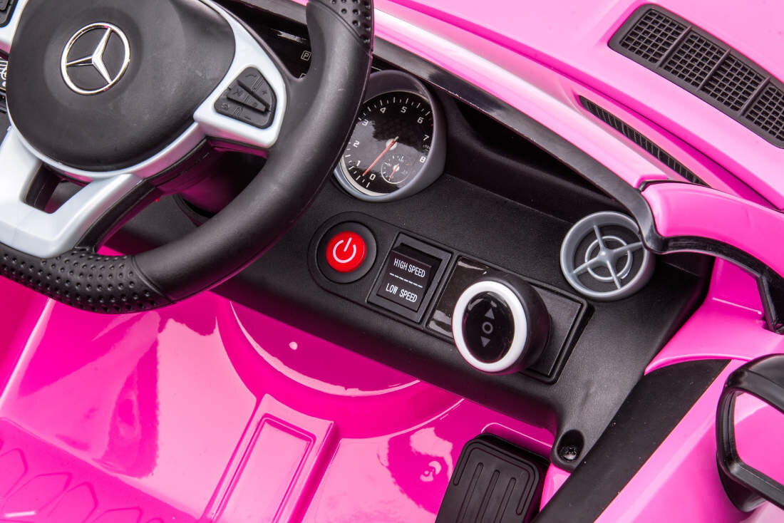 Samochod dla dziecka SUN BABY Mercedes Benz SLC300 muzyka wbudowany odwtwarzacz MP3