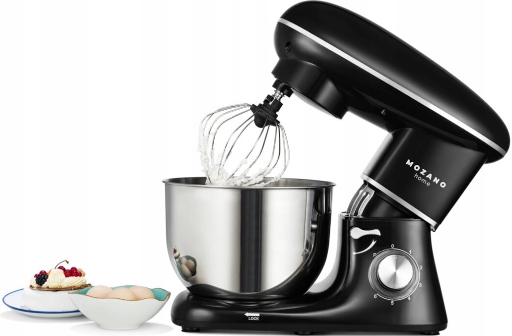 Robot kuchenny planetarny MOZANO Rob 01 1400W Czarny stabilna cicha praca moc pojemnosc naped system planetarny