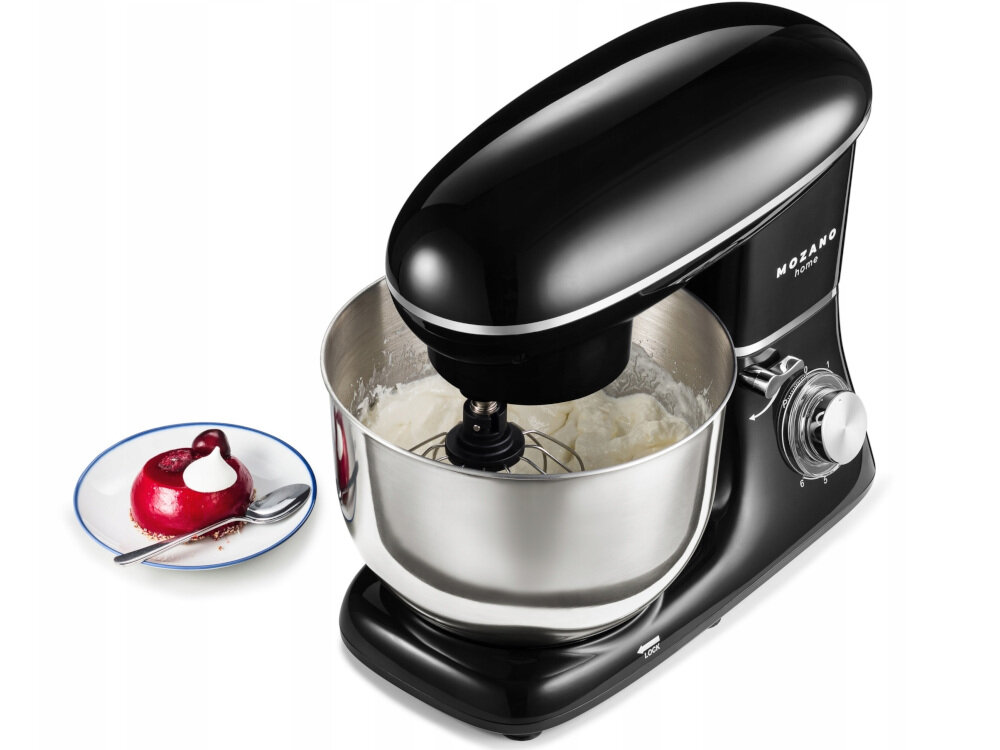 Robot kuchenny planetarny MOZANO Rob 01 1400W Czarny ruch mieszadel poruszaja sie dookola wlasnej osi efekt