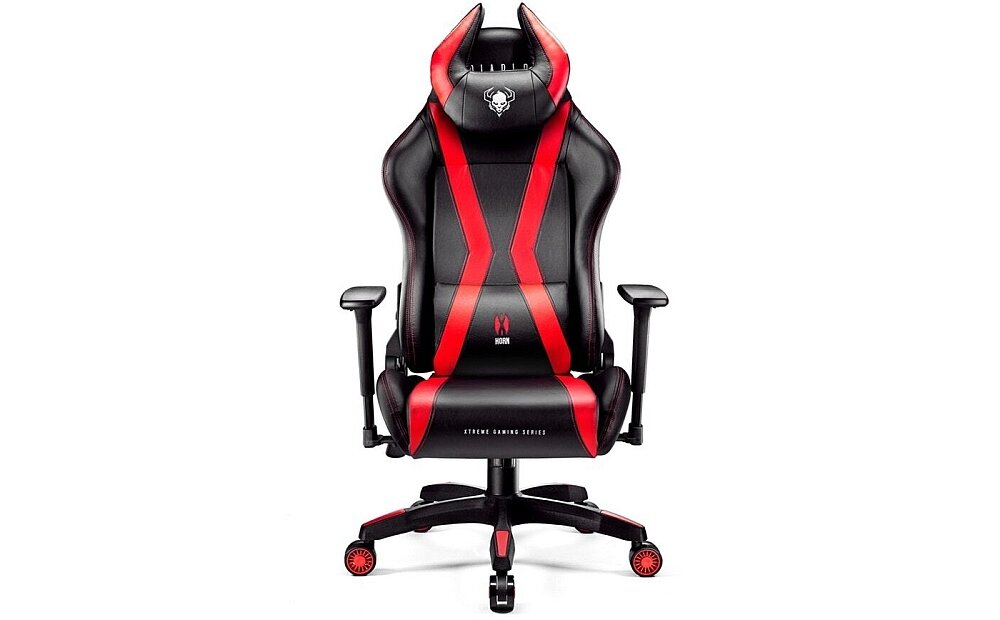 Fotel DIABLO CHAIRS X-One Horn poduszka lędźwie kręgosłup postawa