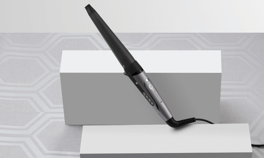 Lokówka REMINGTON PROluxe You CI98X8 19-32 mm Bezpieczeństwo i wygoda Chłodna końcówka swoboda manewrwowanie mata i rękawiczka ochronna stylizacja