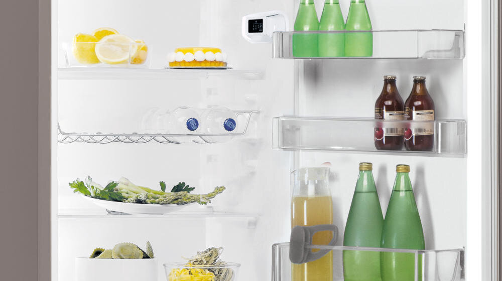 INDESIT LI9 S2E X lodówka druciana półka napoje przechowywanie