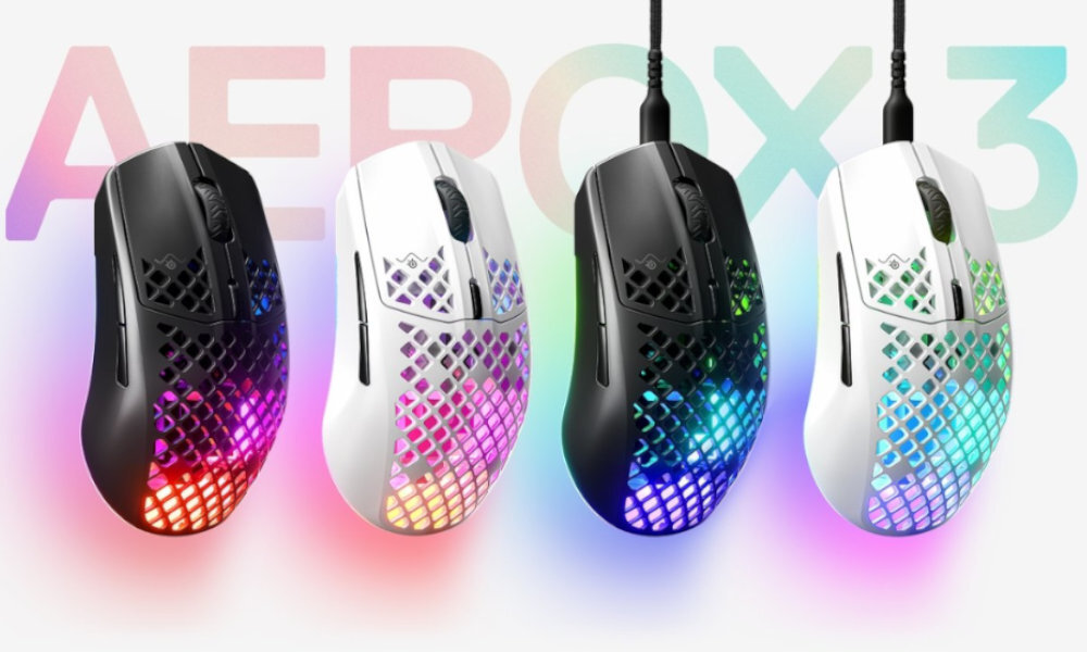 STEELSERIES Aerox 3 Snow front