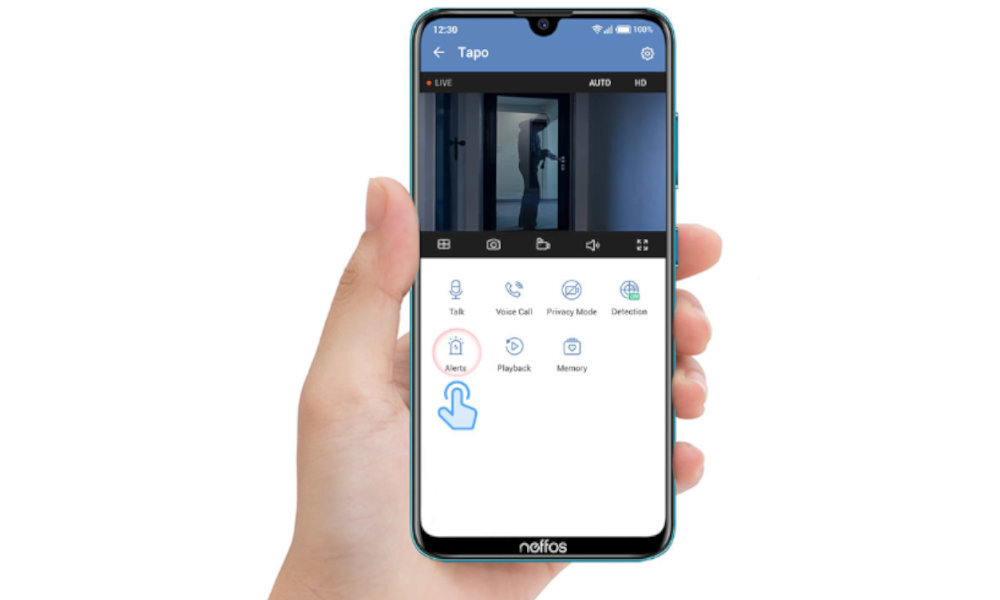 TP-LINK Tapo C100 Wi-Fi aplikacja