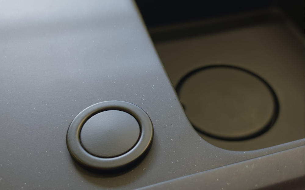 DEANTE Momi ZKM N10A korek automatyczny click zamykanie otwieranie przepływ woda funkcjonalność kuchnia