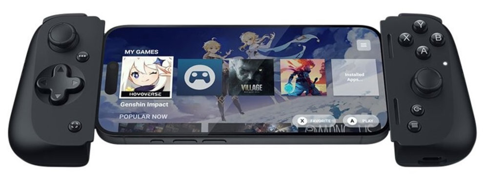 Kontroler RAZER Kishi V2 wygodny chwyt wygodne przenoszenie dobre odczucia