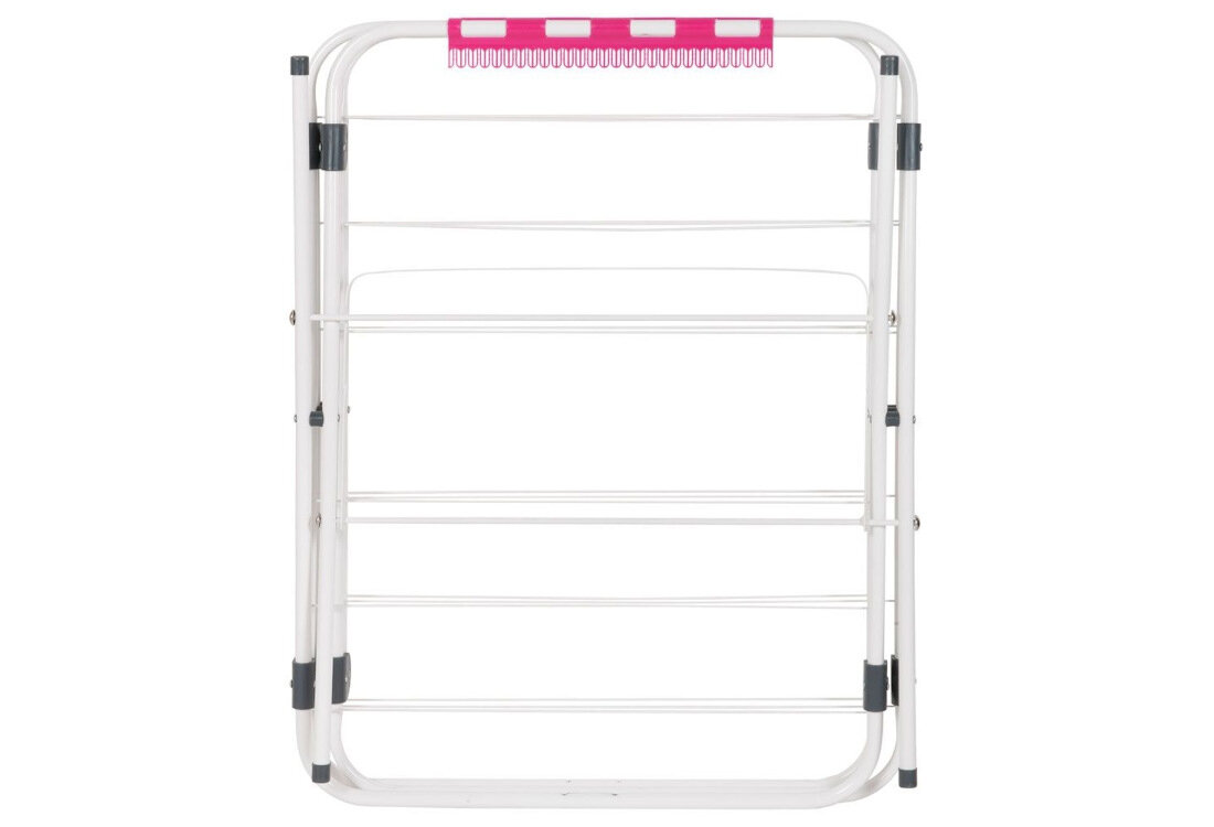 Suszarka na pranie VELKEA V200 Biały Łatwość obsługi przechowywanie mechanizm rozkładana blokada rozkładanie przechowywanie