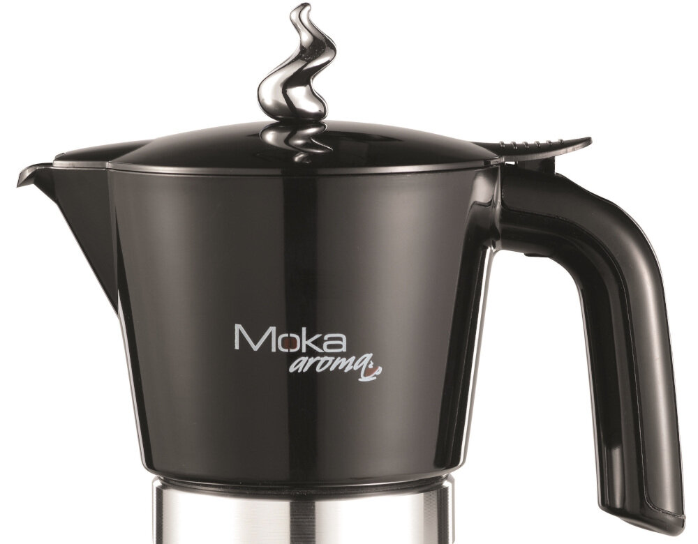 Kawiarka ARIETE Mokina 1368 Czarny 250 ml Podtrzymywanie temperatury system podtrzymania ciepła kawa smak