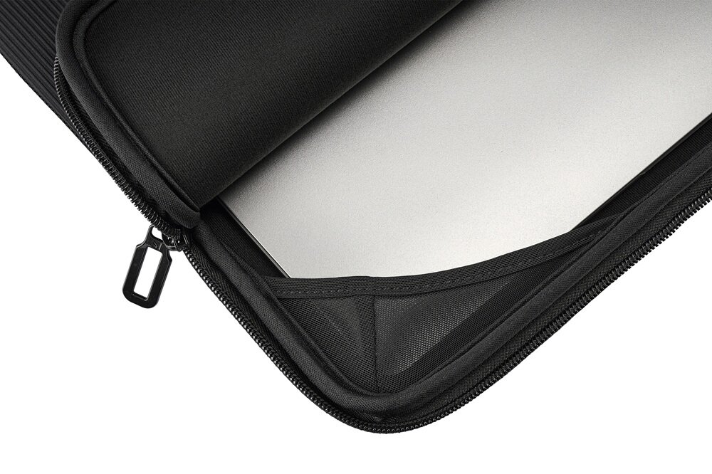 Etui na laptopa TUCANO Colore 2 13-14 cali Czarny system antypoślizgowy, pewne trzymanie urządzenia, bez przypadkowego wyślizgnięcia