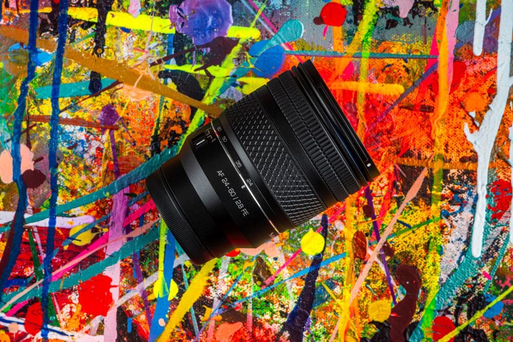 SAMYANG AF 24-60 mm f-2.8 lekki zoom pełnoklatkowy Sony FE stała przysłona F2.8
