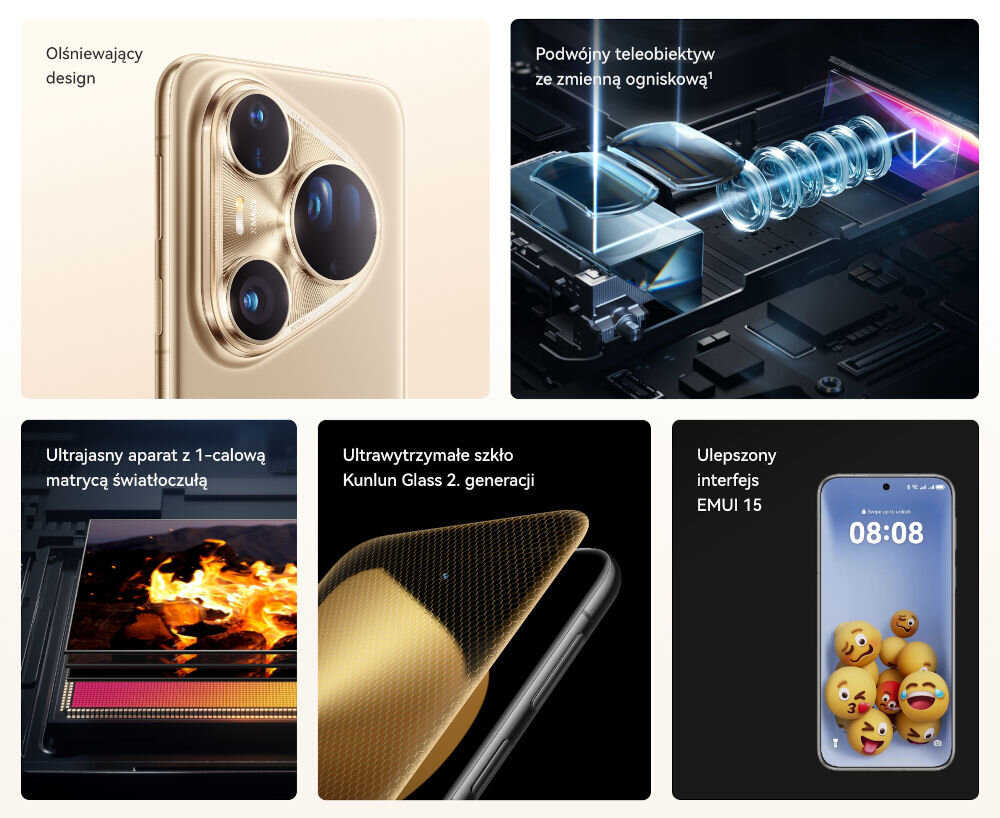 Smartfon HUAWEI Pura 80 Ultra 16/512GB 6.8 120Hz