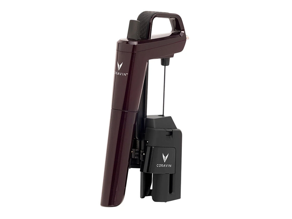 System do przechowywania wina CORAVIN Timeless Six Plus Hermitage Red Smak od pierwszej chwili napowietrza wino w trakcie nalewania