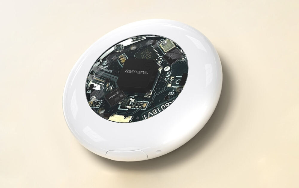 Lokalizator 4SMARTS SkyTag Biały
                lokalizator z widocznym chipem na jasnym tle