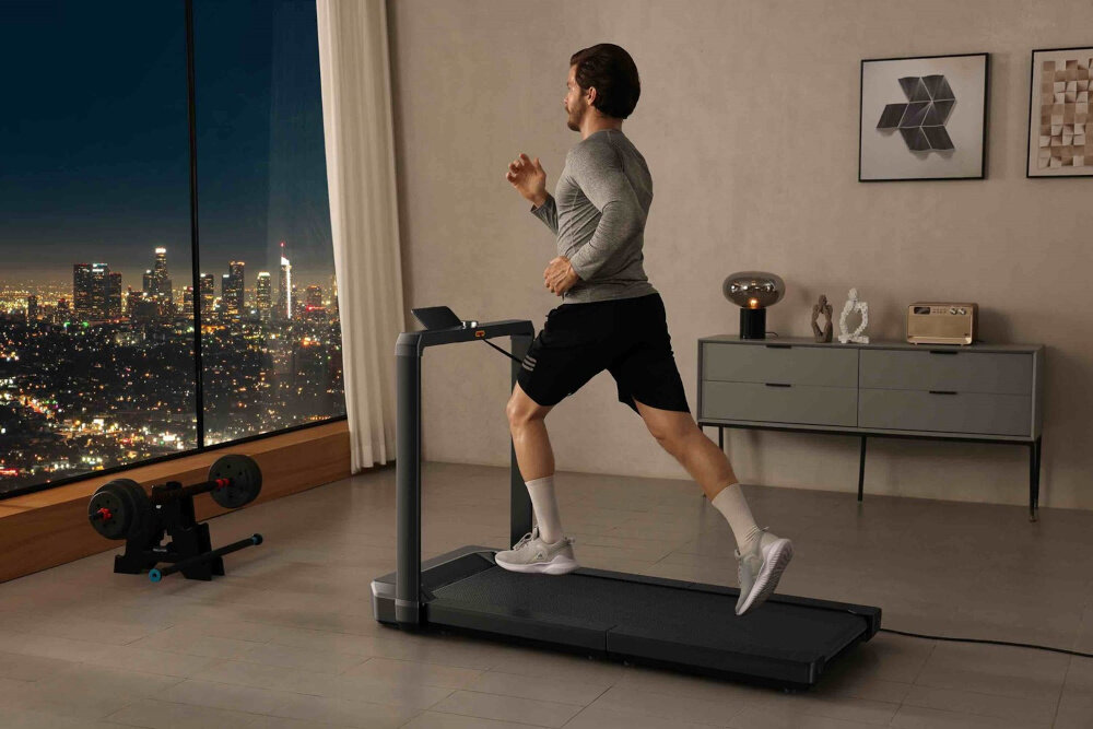 Bieżnia elektryczna KINGSMITH Treadmill X23 1470W 16km-h aplikacja KS Fit plany treningowe trenig osobisty trener na Android i iOS