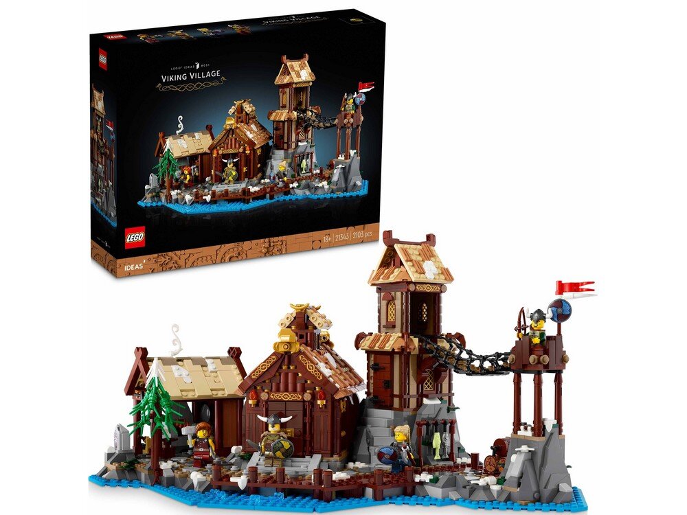 LEGO 21343 IDEAS Wioska Wikingów Zestaw