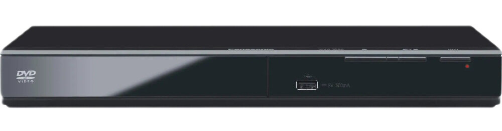 Odtwarzacz DVD PANASONIC DVD-S500 - Łatwe przesyłanie multimediów