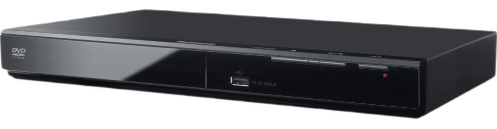 Odtwarzacz DVD PANASONIC DVD-S500 - Wysoka jakość obrazu, Dolby Digital 2.0