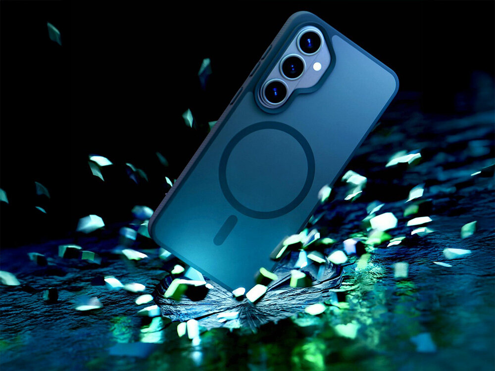 3MK Smoke MagCase Smoke MagCase™ ochrony potwierdzonej testami – certyfikat Military Grade odporność na upadki i codzienne uszkodzenia mechaniczne Podwyższone krawędzie obiektywy antypoślizgowe boki - etui na telefonie podczas upadku