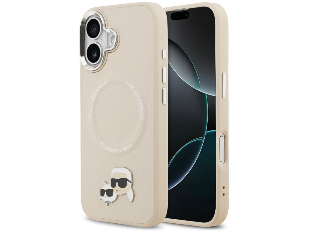 Etui KARL LAGERFELD Karl & Choupette Pins MagSafe
                etui do iphone na białym tle