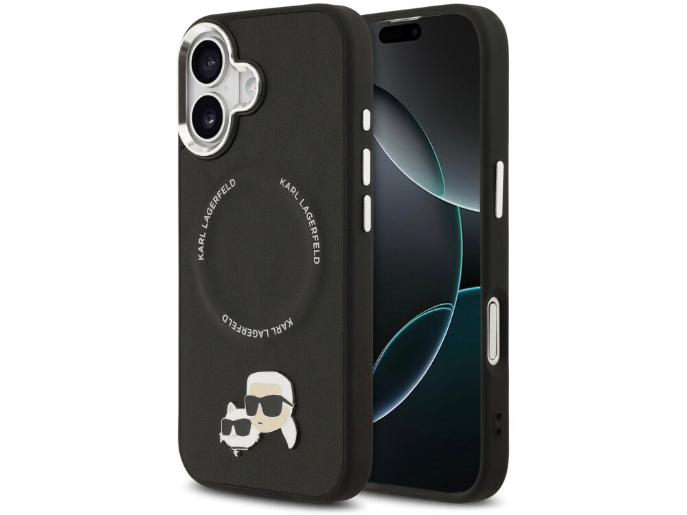 Etui KARL LAGERFELD Karl & Choupette Pins MagSafe
                etui do iphone na białym tle