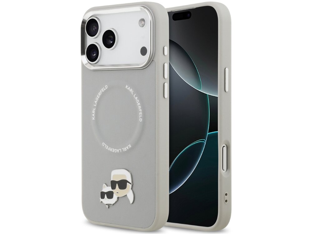 Etui KARL LAGERFELD Karl & Choupette Pins MagSafe
                etui do iphone na białym tle