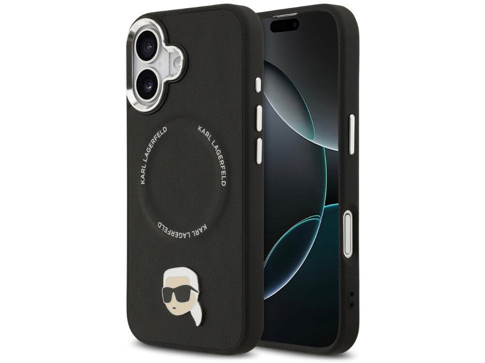 Etui KARL LAGERFELD Karl Pin MagSafe
                etui do iphone na białym tle