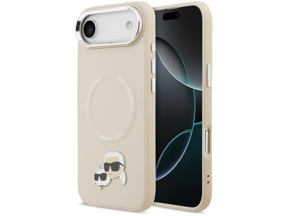 Etui KARL LAGERFELD Karl & Choupette Pins MagSafe
                etui do iphone na białym tle