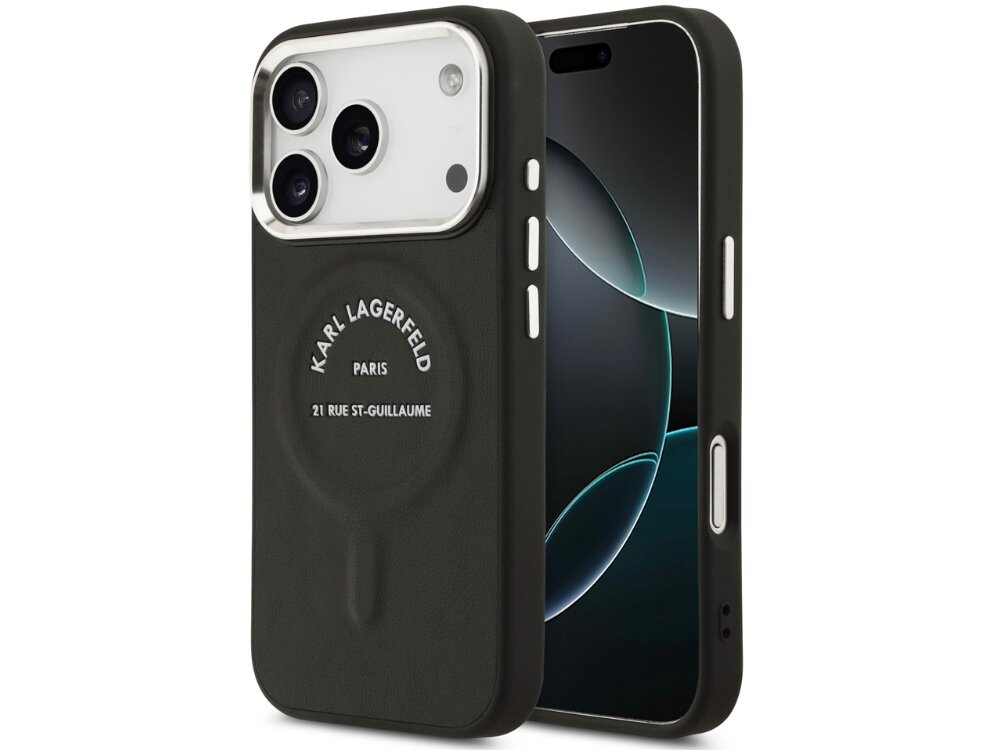 Etui KARL LAGERFELD Karl RSG Logo MagSafe
                etui do iphone na białym tle