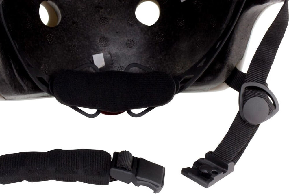 Kask rowerowy SUN BABY Cubic biały dla Dzieci (rozmiar M) komfortowe zapięcie