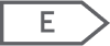Symbol klasy energetycznej E Symbol klasy energetycznej E