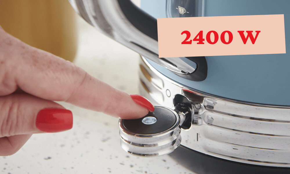 Czajnik RUSSELL HOBBS 28641-70 Hanley Niebieski W mgnieniu oka moc gorąca herbata czy kawa