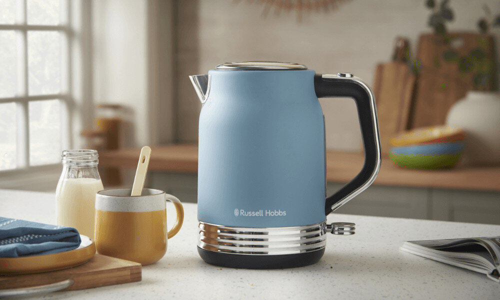 Czajnik RUSSELL HOBBS 28641-70 Hanley Niebieski zestaw akcesoria komplet wyposazenie