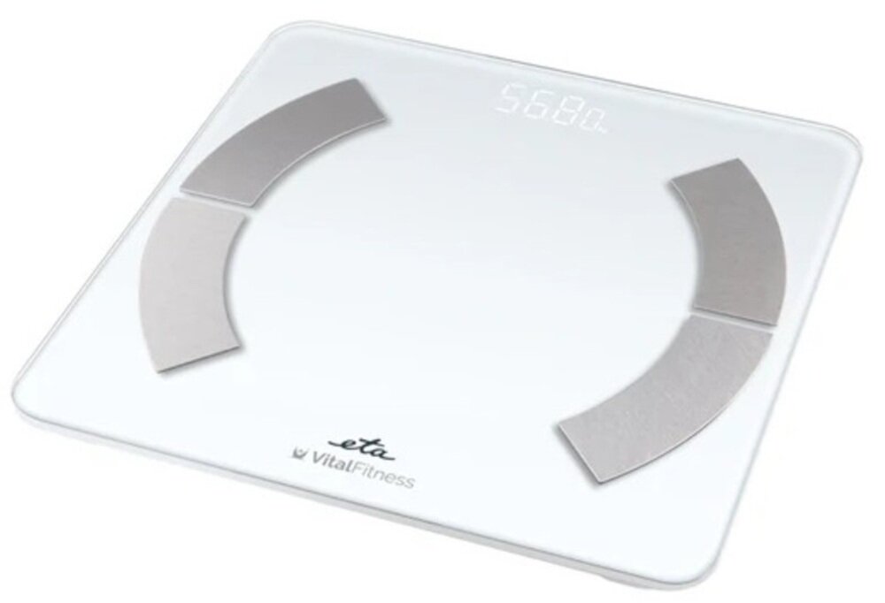 Waga łazienkowa ETA Vital Fitness 277990000 precyzja, elegancja, intuicyjna obsługa, śledzenie postępów, codzienne dbanie o formę